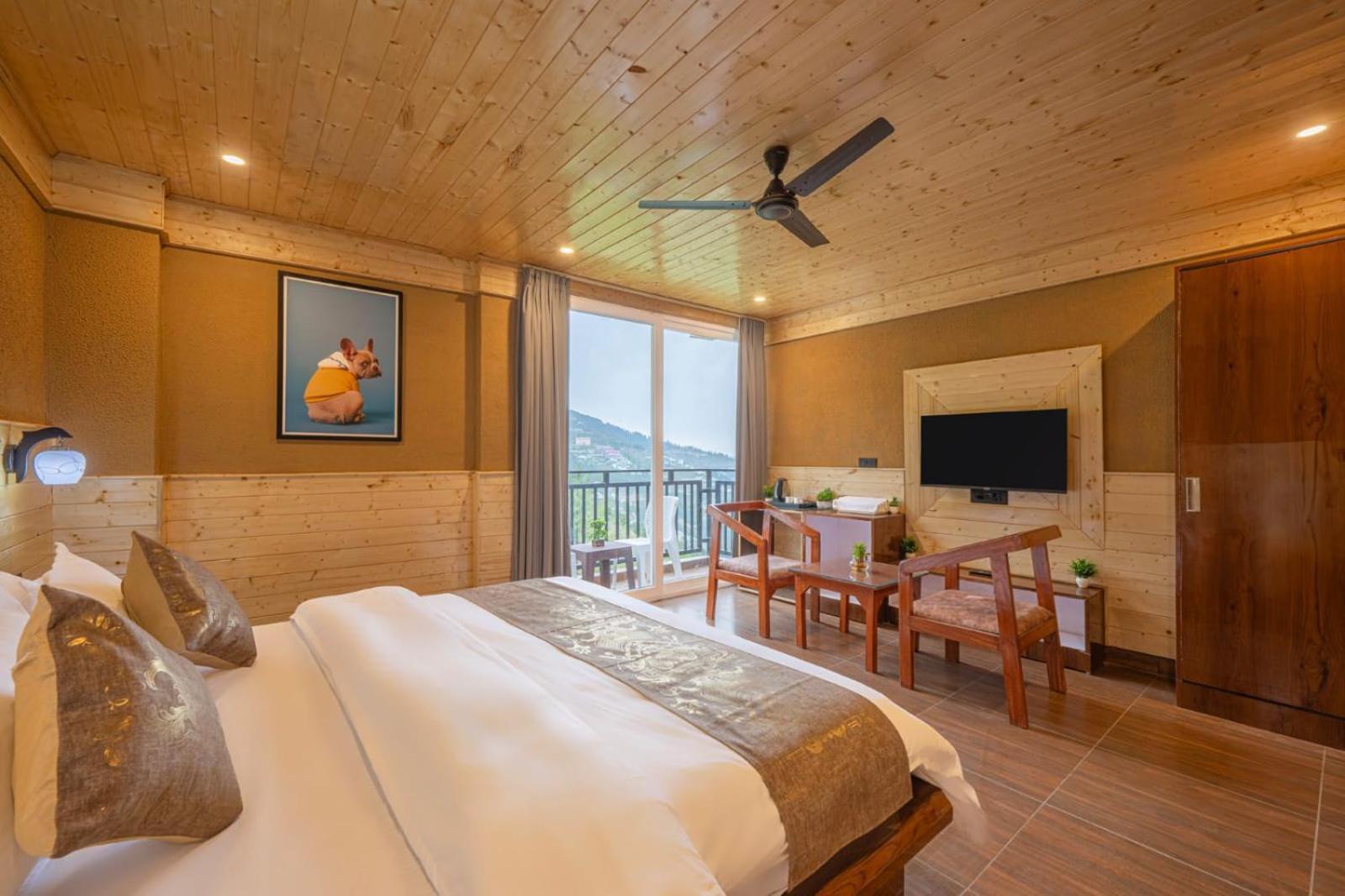 The Countryside Retreat I Vacations I Conference I Mice I Family Events I Open Air Terrace I Sky Bonfire I Kufri By Exotic Stays ชิมลา ภายนอก รูปภาพ
